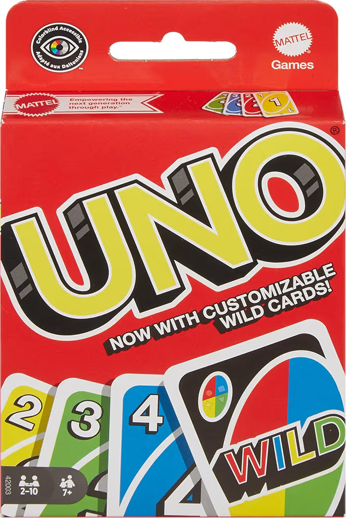 Mattel UNO playing cards for kids