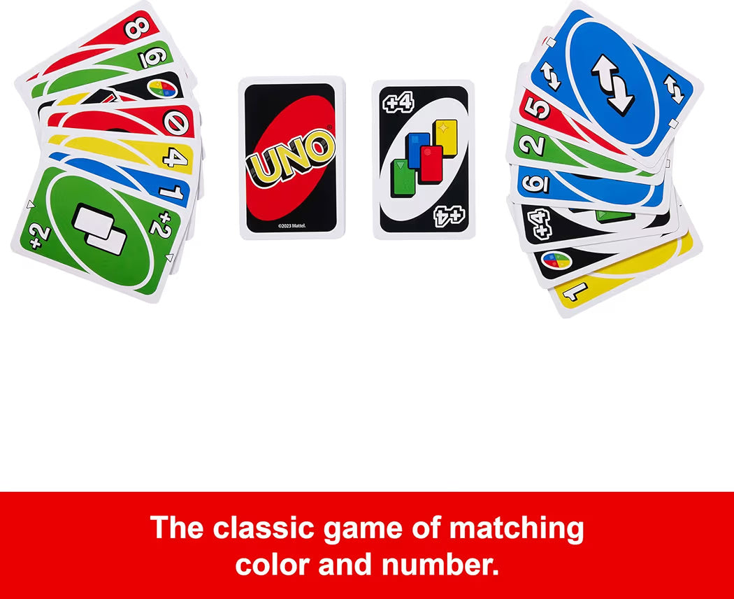 Mattel UNO playing cards for kids