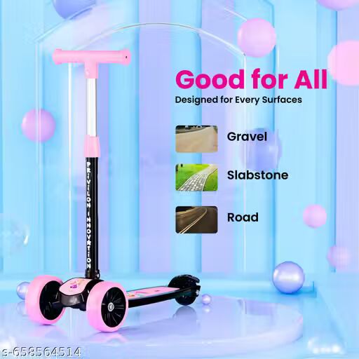 Road runner scooter for kids 🛴 Pink