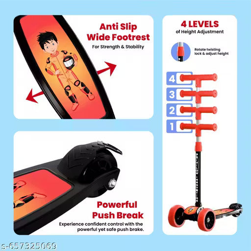 Road runner scooter for kids 🛴 Orange